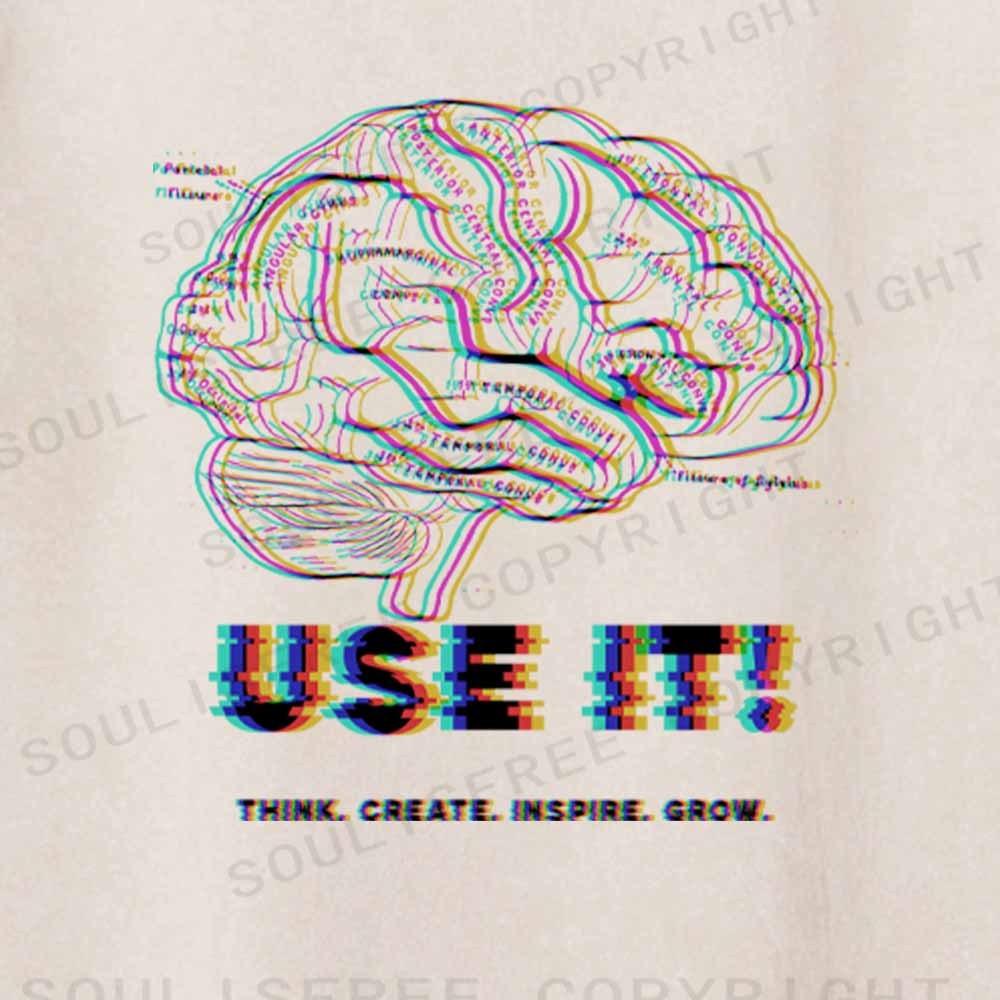 Soulisfree  USE IT ! Washed Tee