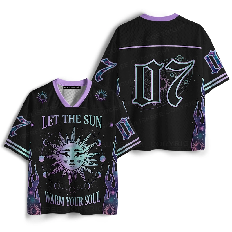 Soulisfree LET THE SUN WARM YOUR SOUL Mesh Jersey