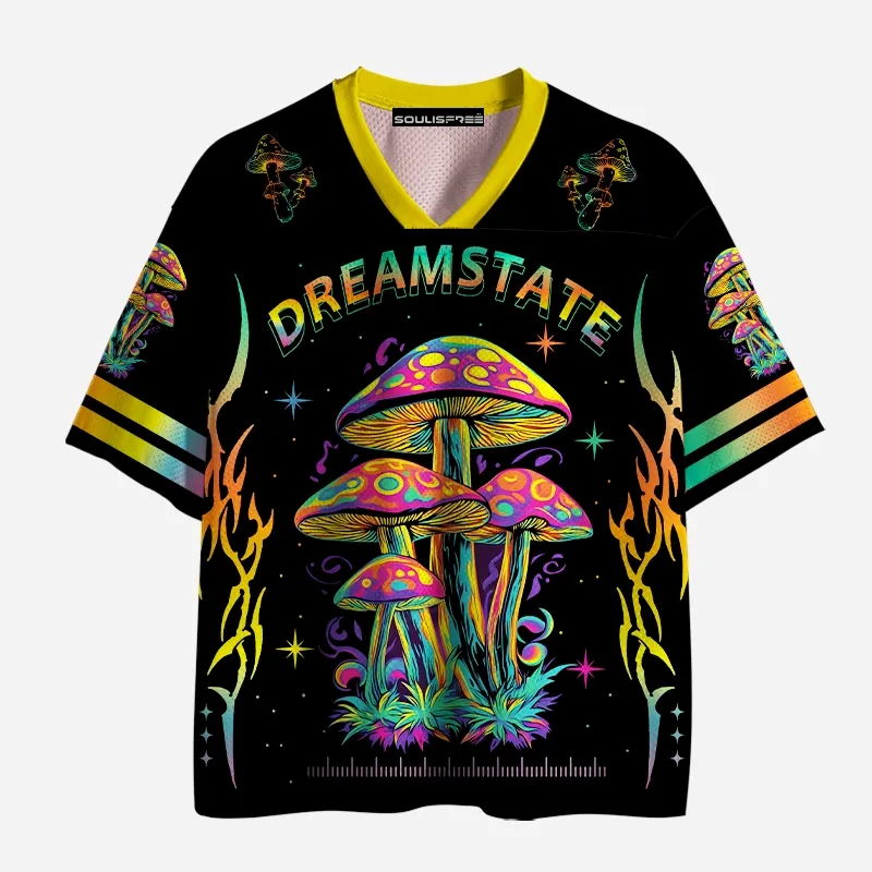 Designed Soulisfree Neon Mind Garden Mesh Jersey