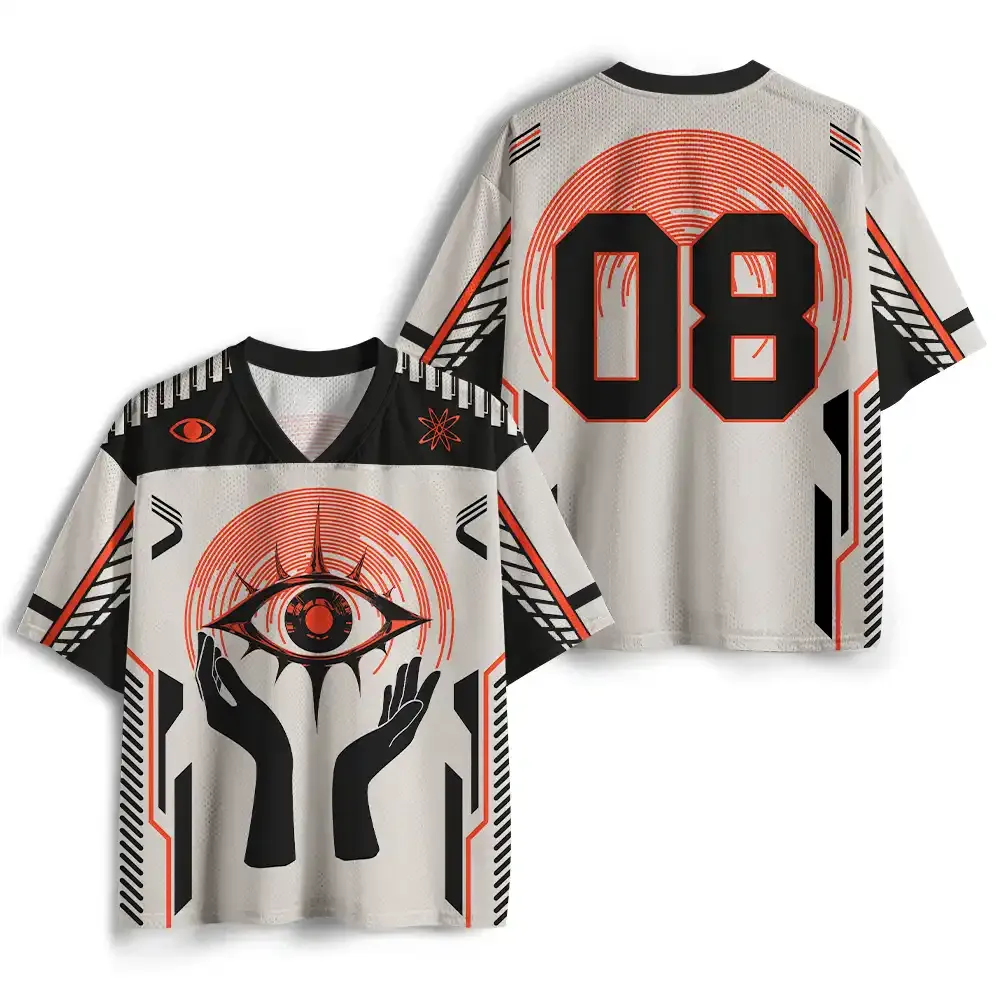 Personalized The Eyes Will Not Deceive You Mesh Jersey