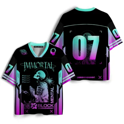 Soulisfree Cyberpunk Immortal Mesh Jersey