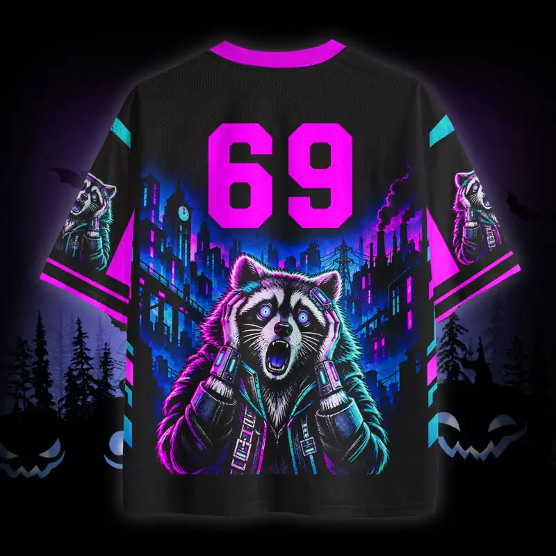 Soulisfree work, buy, consume and die back  Mesh Jersey