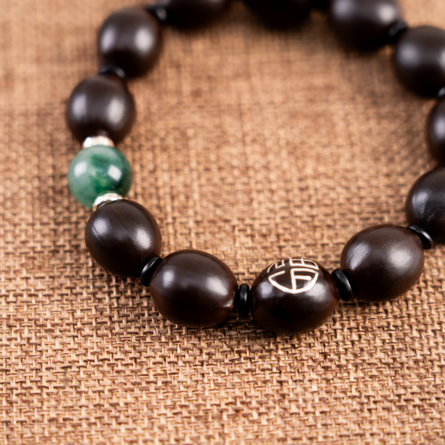 Jadeite  Master carving  Inlaid bracelet