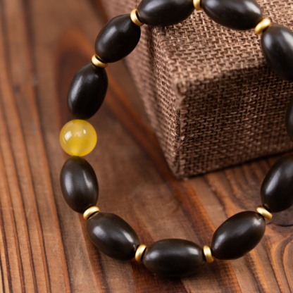yellow agate   Mini   delicate bracelet