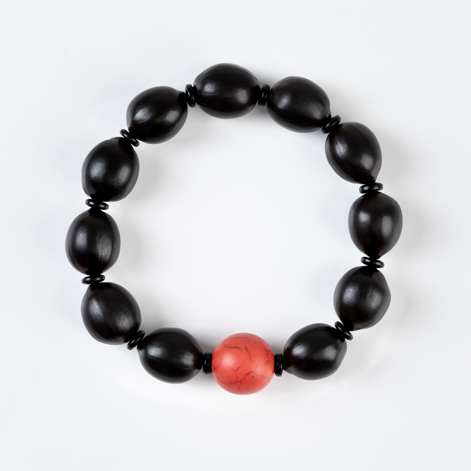 natural stone meditation bracelet  organic bead yoga bracelet   handcrafted spiritual bracelet 