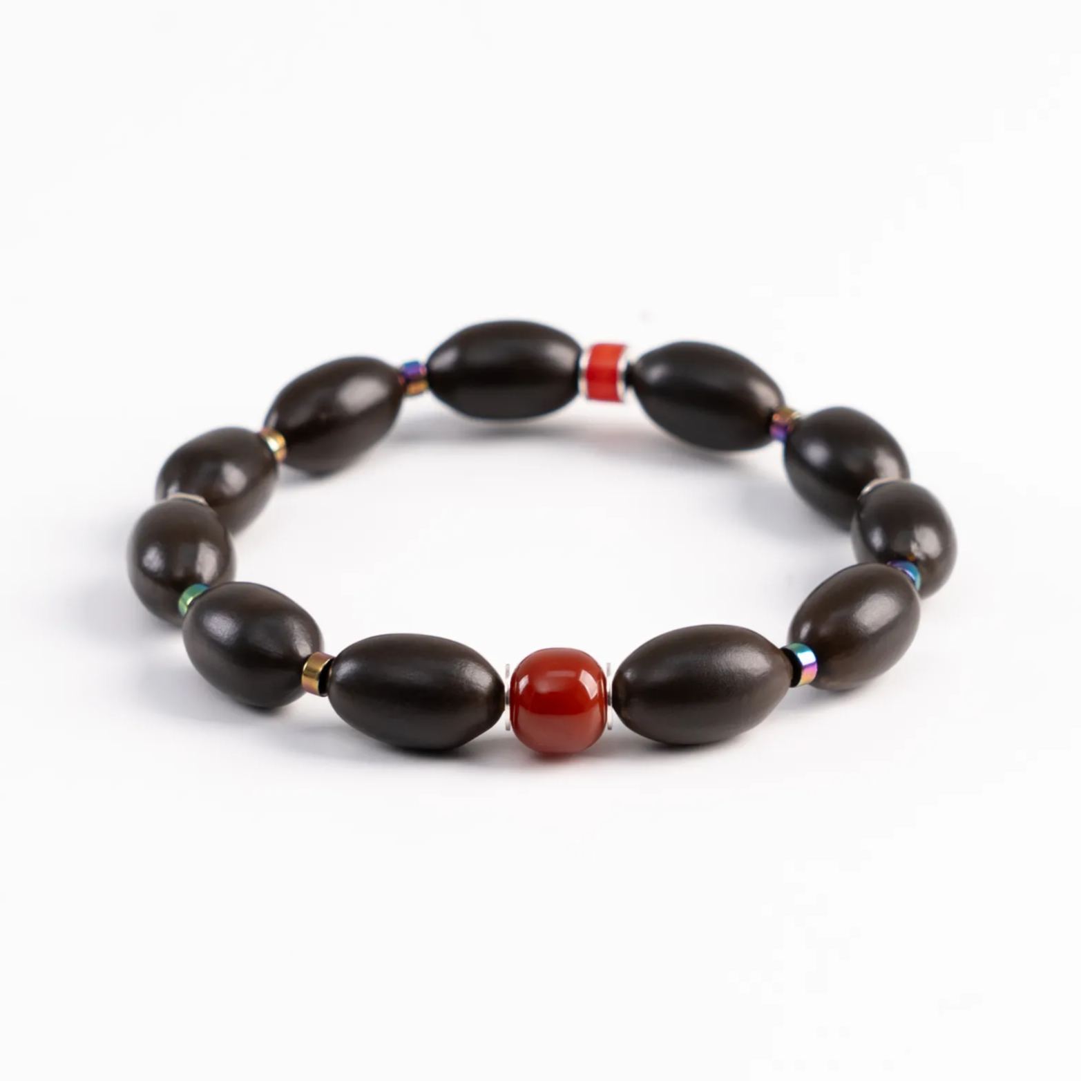 Ruby  Red agate  Pure Silver