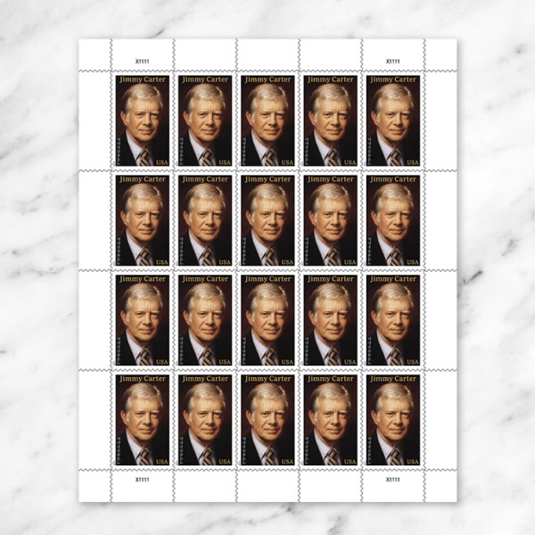 2025 Jimmy Carter Stamps Forever First Class Postage Stamps