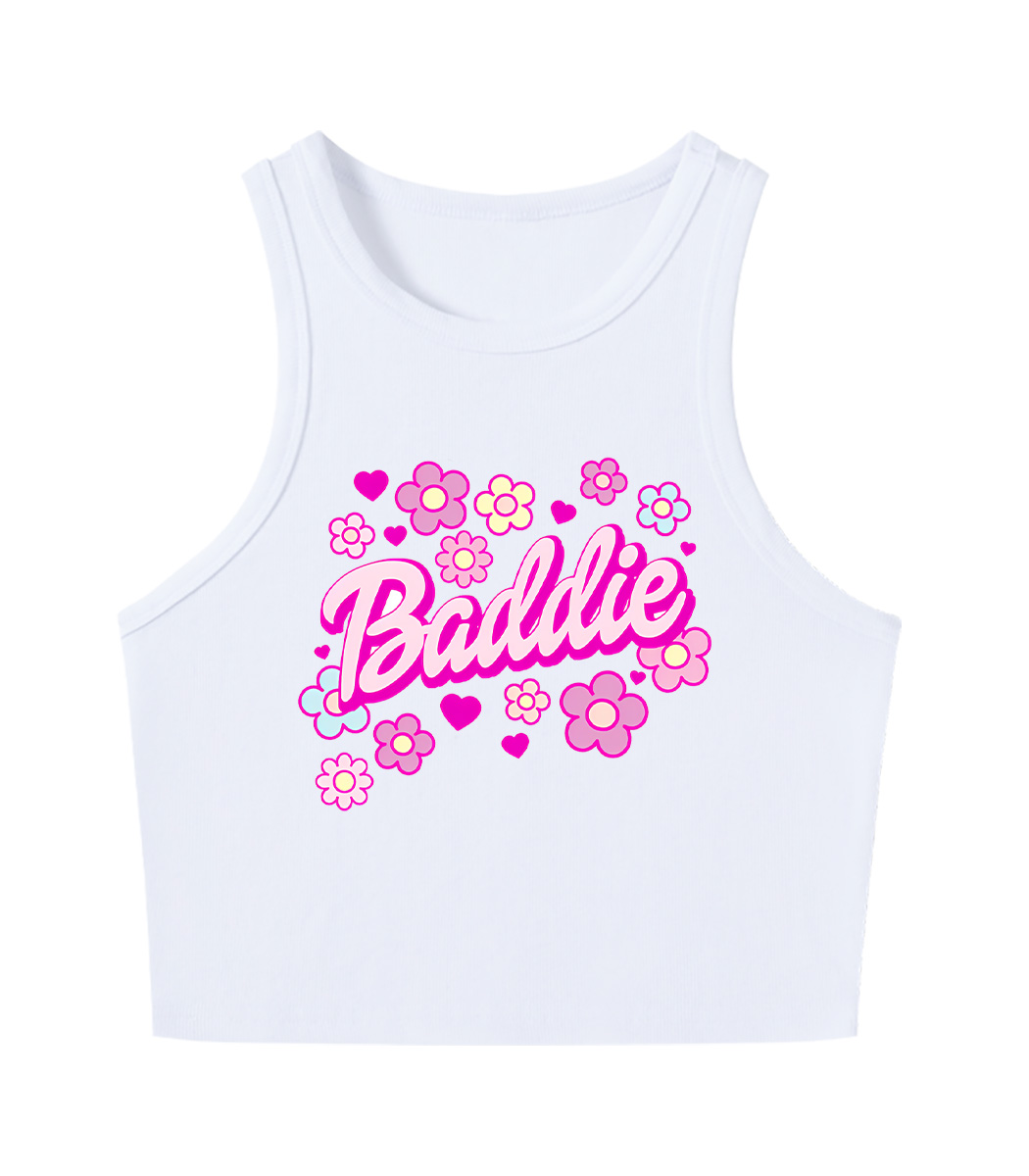 Baddie Y2K Crop Tank Top