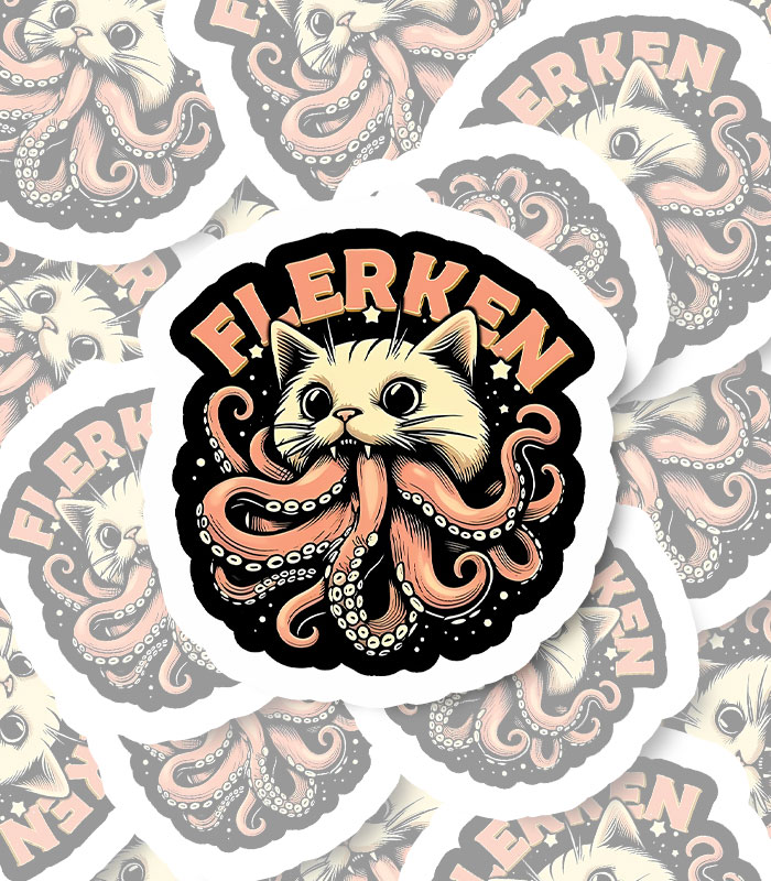 Flerken Y2K Sticker