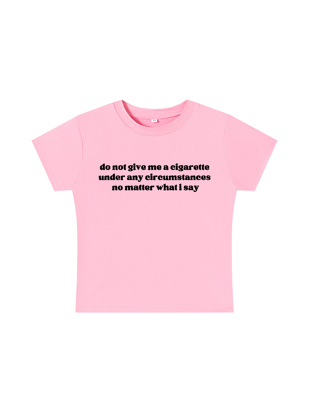  A Firm Refusal Y2K Baby Tee