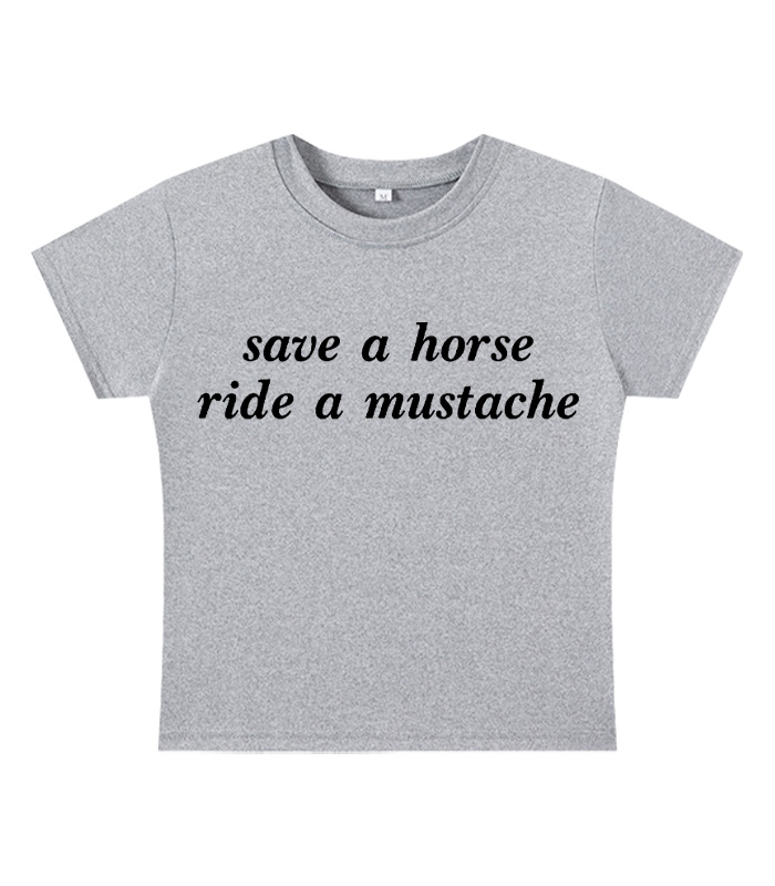  A Firm Refusal Y2K Baby Tee