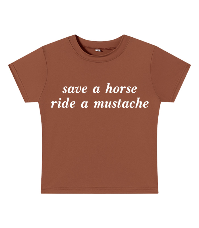  A Firm Refusal Y2K Baby Tee