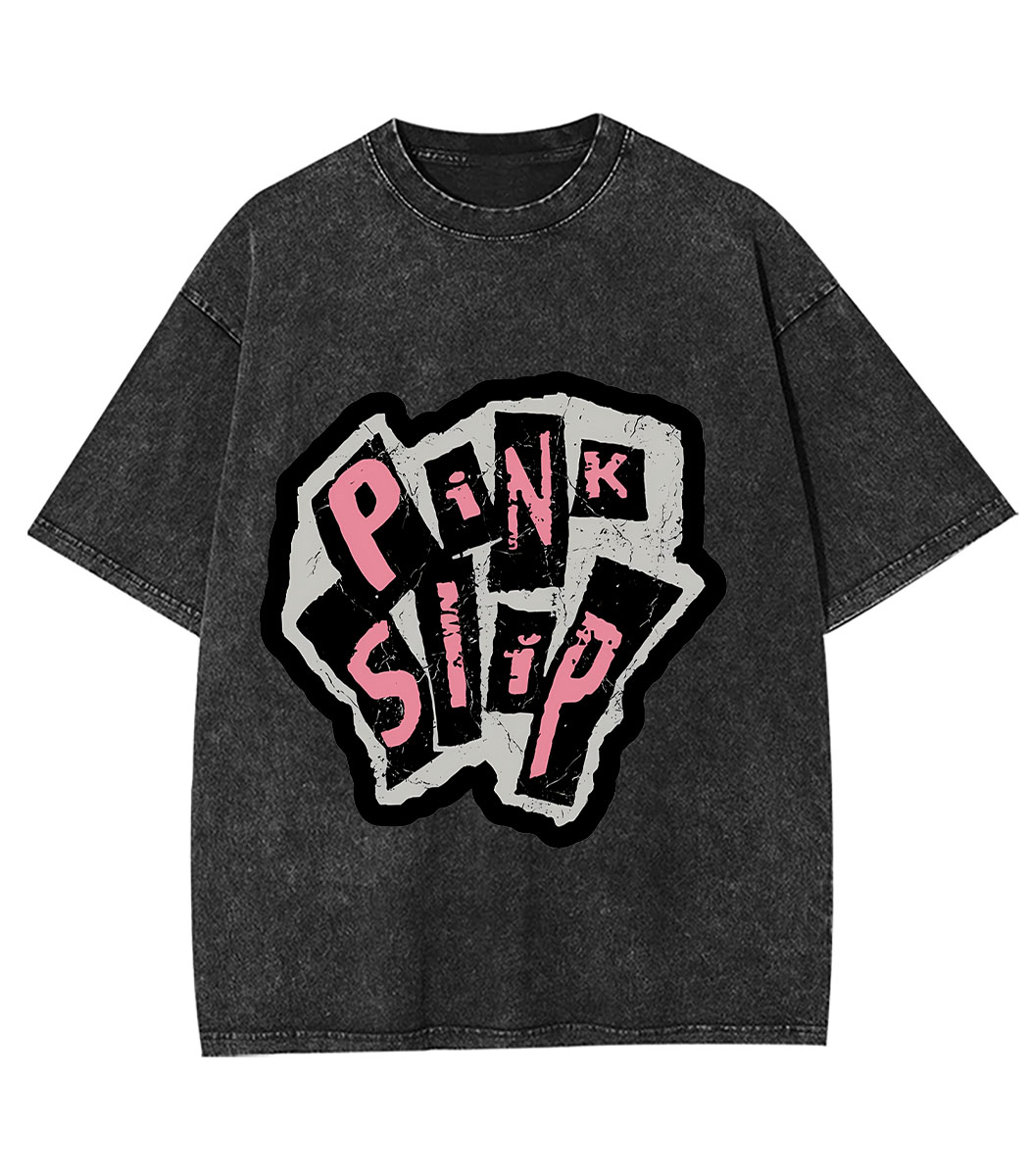 Pink Slip Y2K Washed Tee