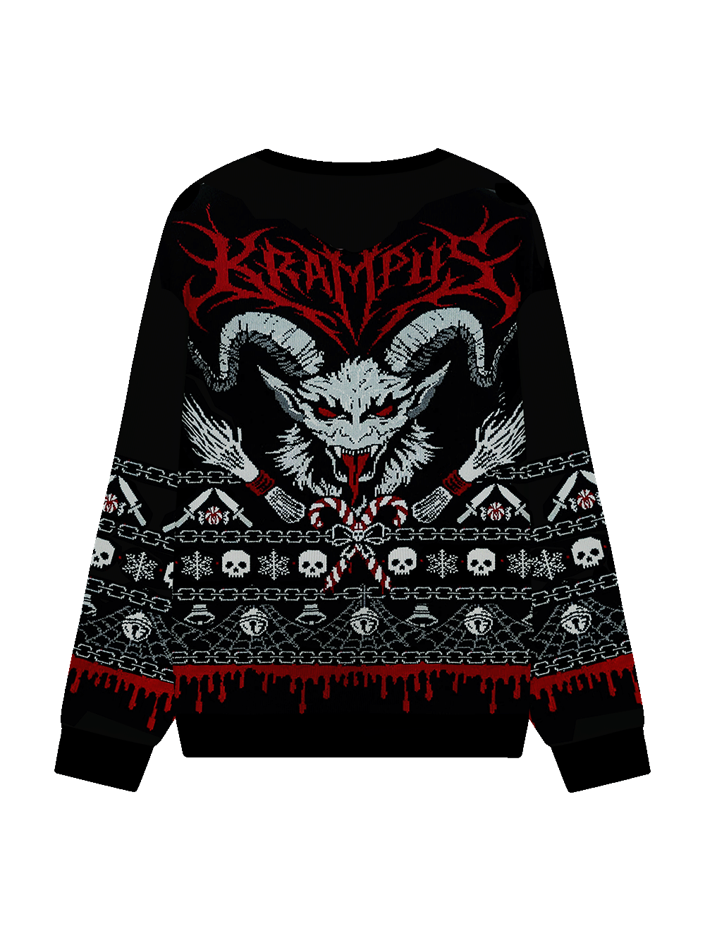 Krampus Ugly Christmas Sweatshirt