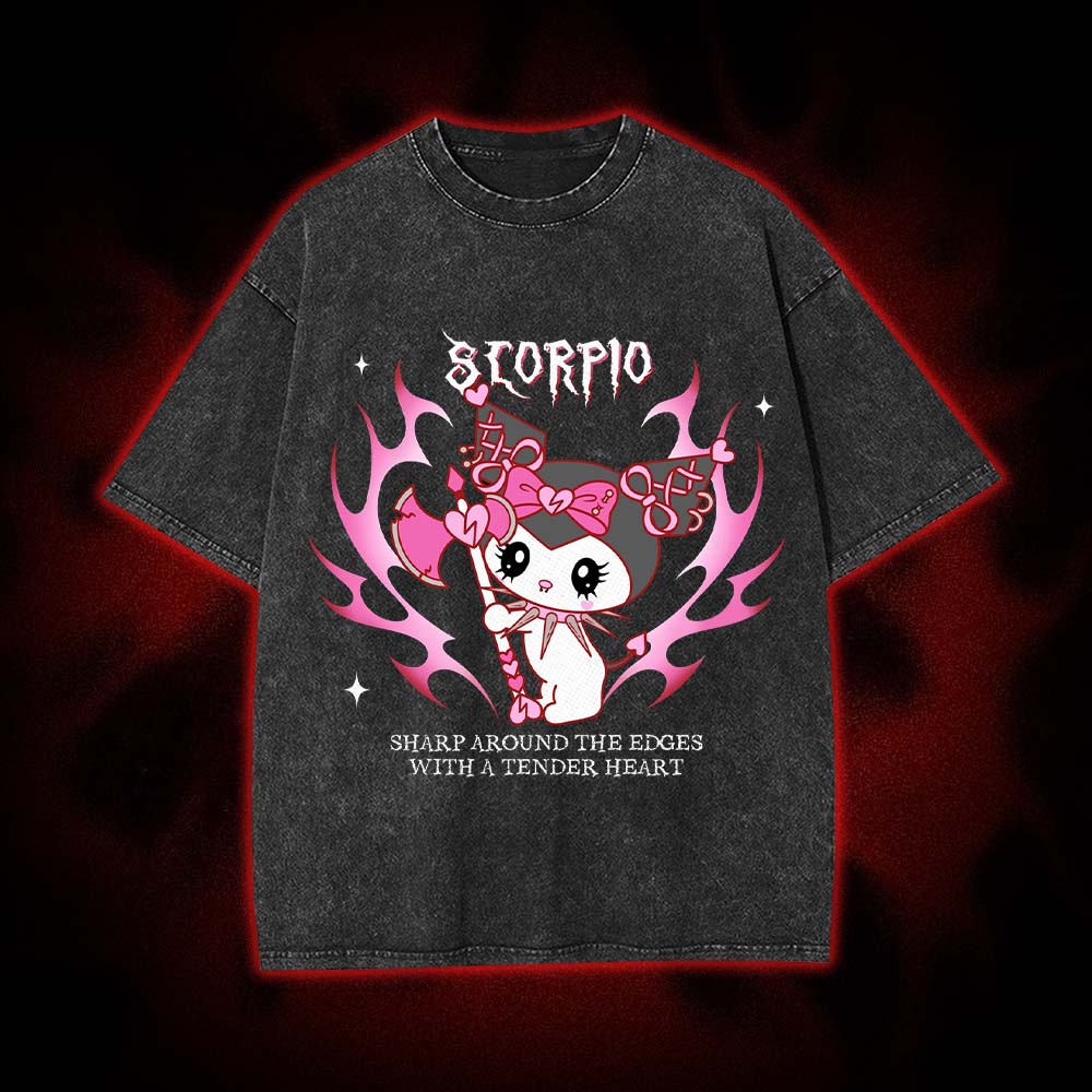 Sharp Edges, Soft Heart Washed Tshirt