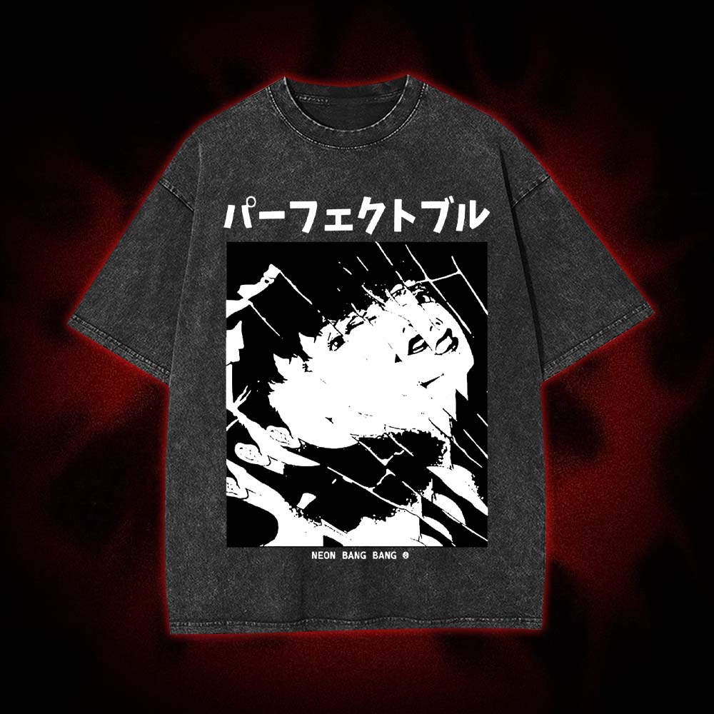 Fractured Reflections Washed Tee