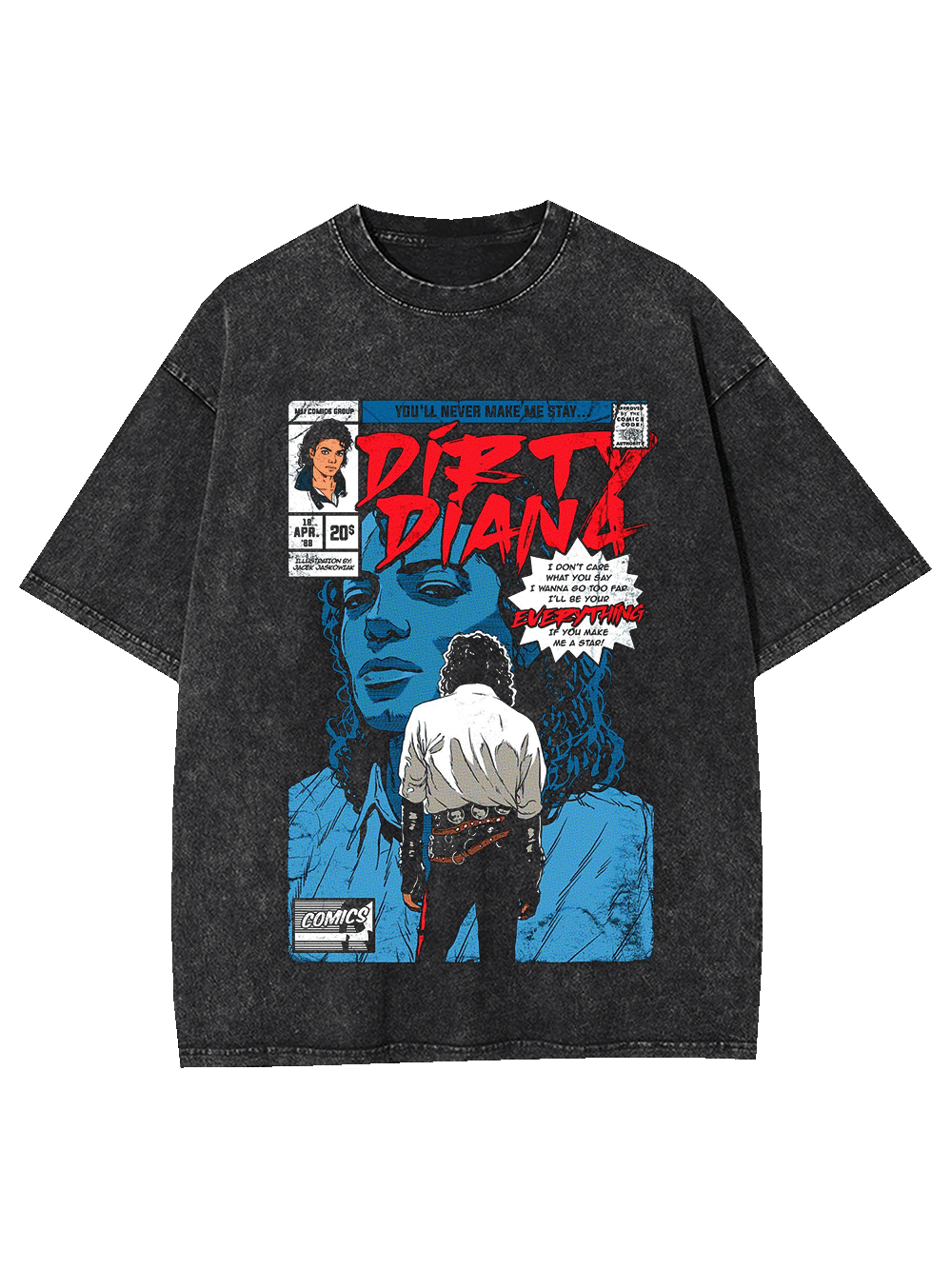 Rebel of the Spotlight Washed Tshirt