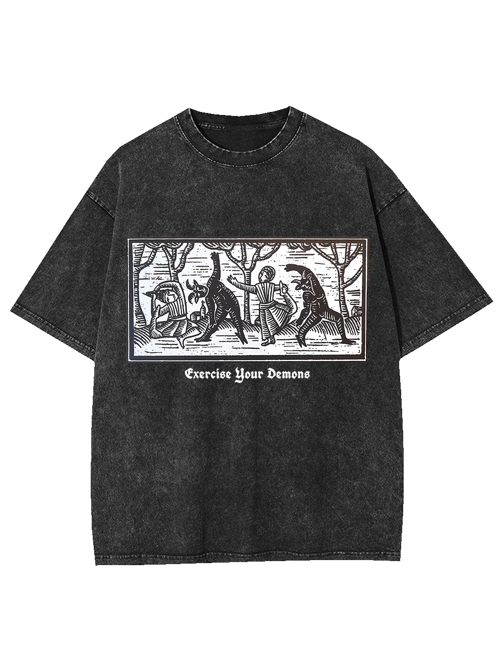 Exercise Your Demons Washed Tshirt