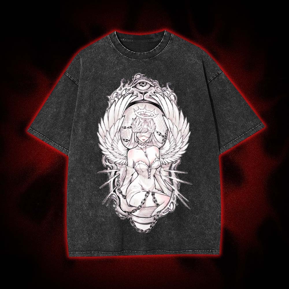 Fallen Seraph Washed Tshirt