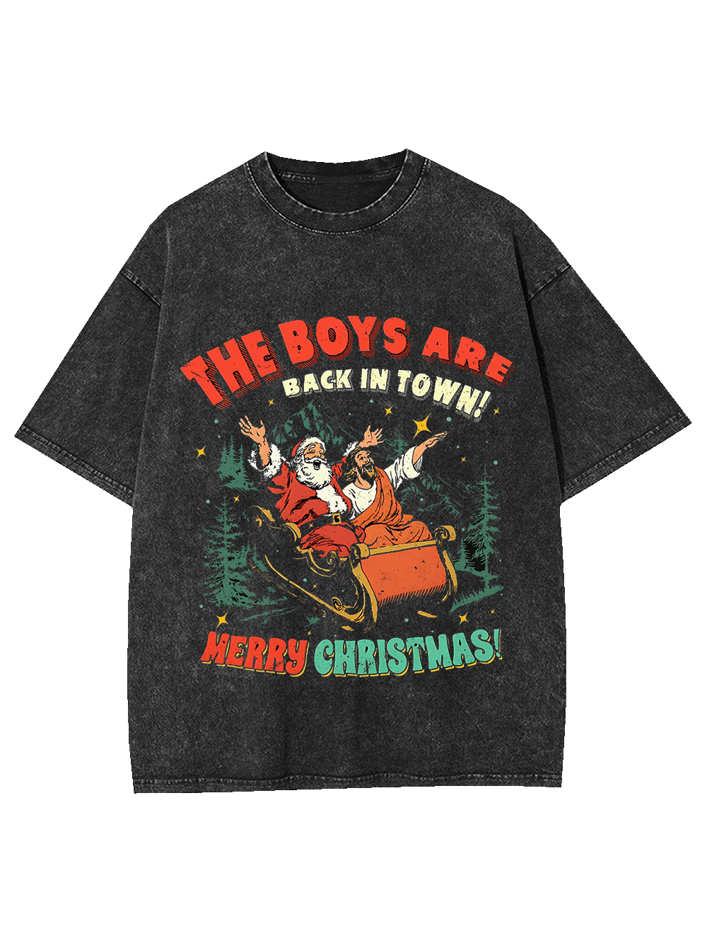 The Boys Are Back In Town! Washed Tshirt