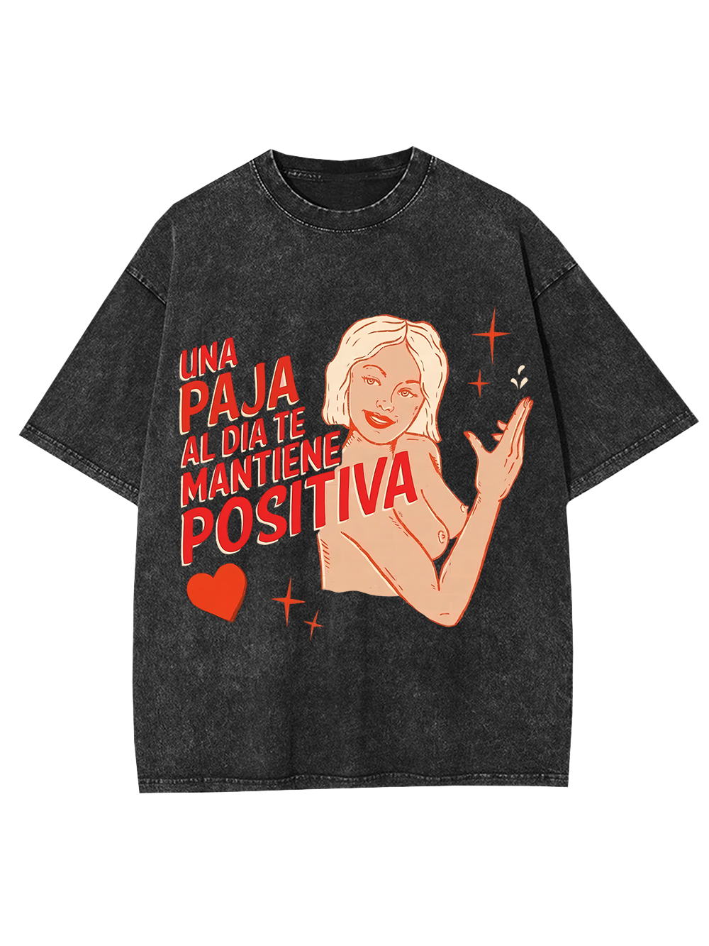 Daily Jerk, Daily Joy Y2K Washed Tee