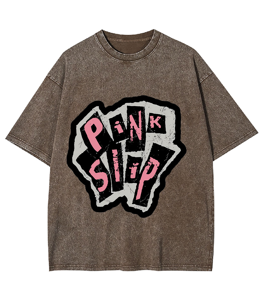 Pink Slip Y2K Washed Tee