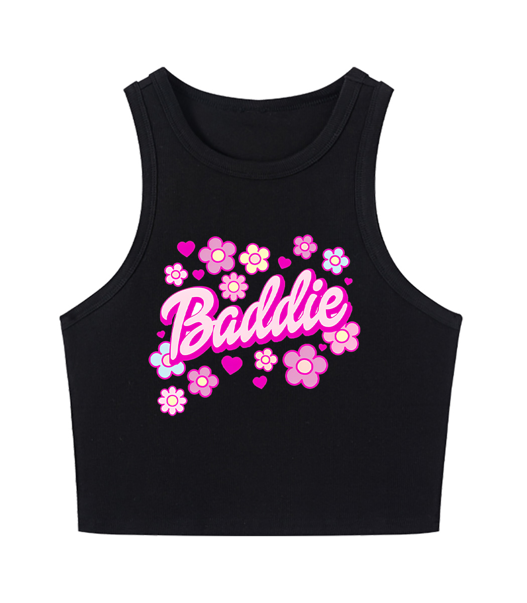 Baddie Y2K Crop Tank Top