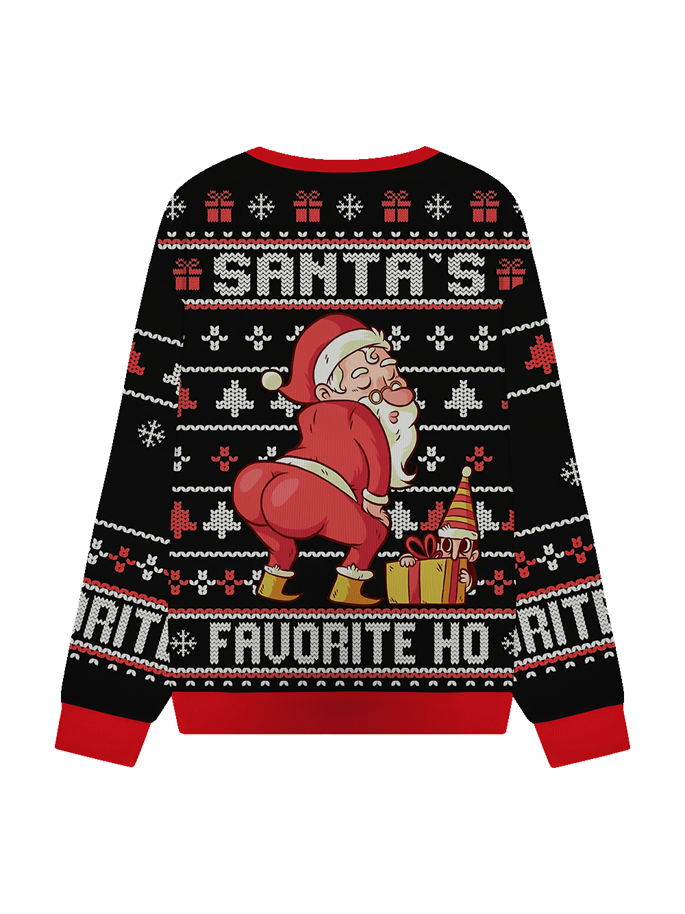 Santa's Favorite Ho Ugly Christmas Sweatshirt