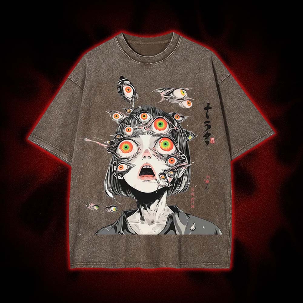 Multitude Of Gazes Washed Tshirt