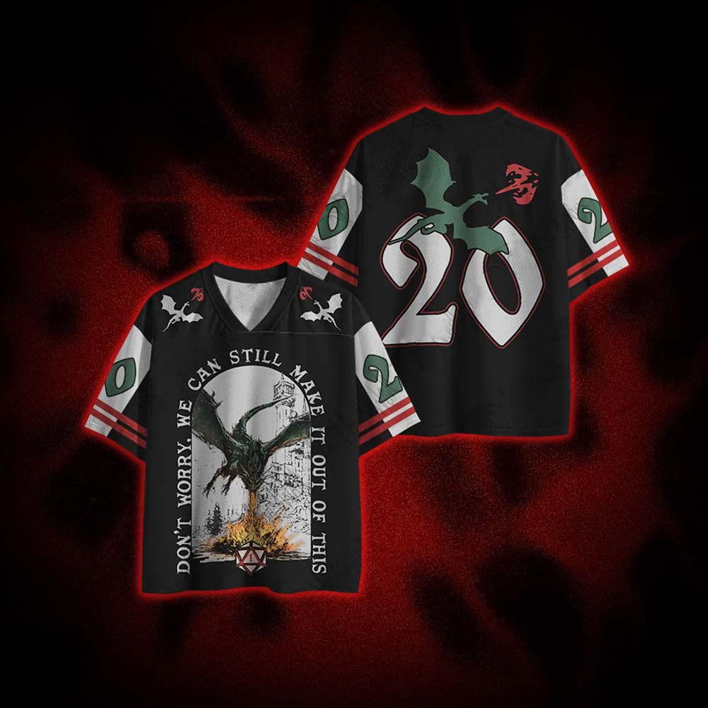 We Can Still Make it Out of This Mesh Jersey