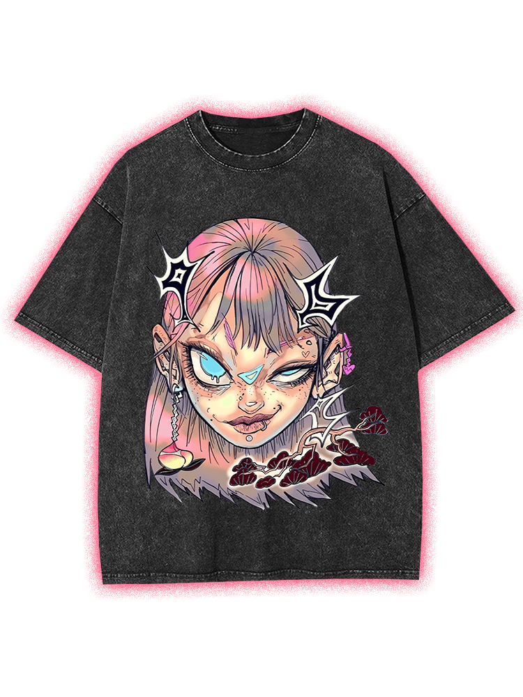 DARK FANTASY WASHED TSHIRT