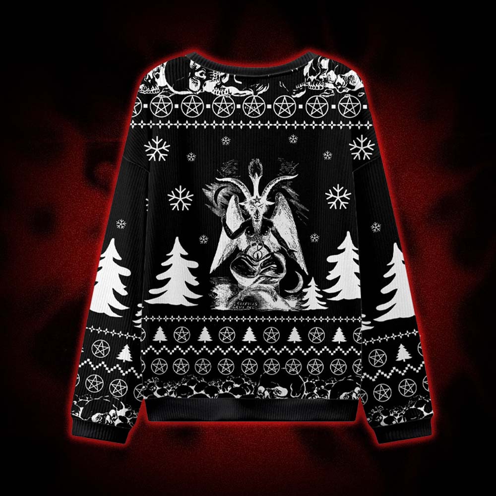 GOAT UGLY CHRISTMAS SWEATSHIRT