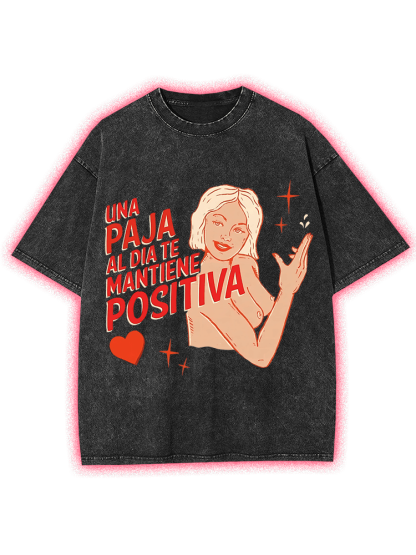 Daily Jerk, Daily Joy Y2K Washed Tee