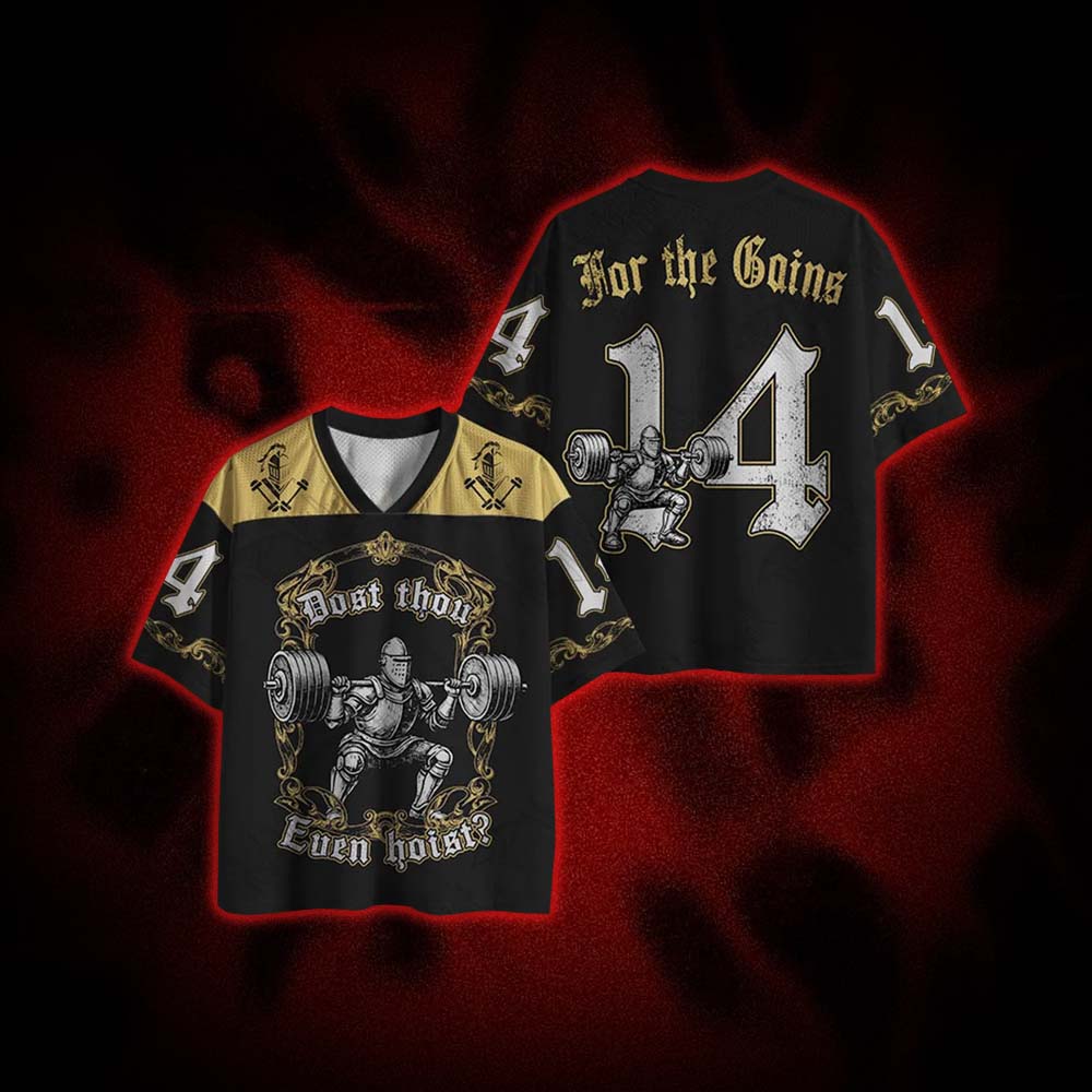 Dost Thou Even Hoist? Mesh Jersey