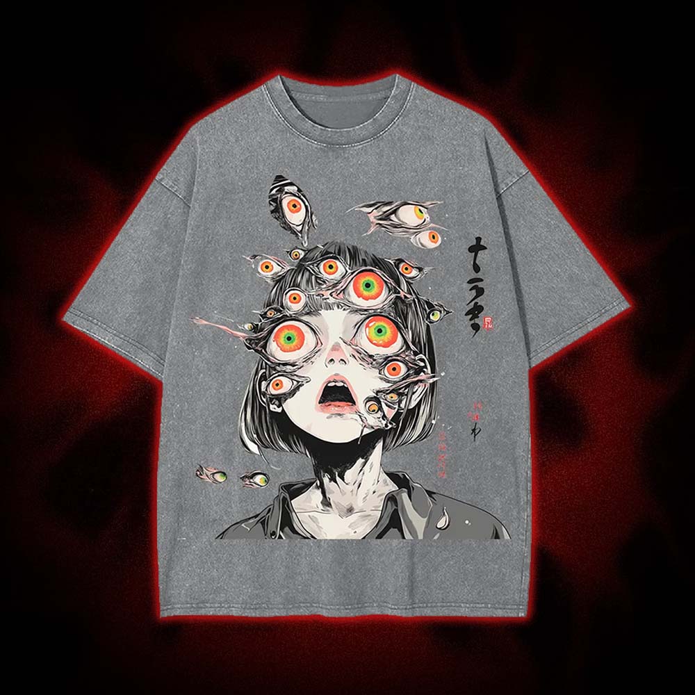 Multitude Of Gazes Washed Tshirt
