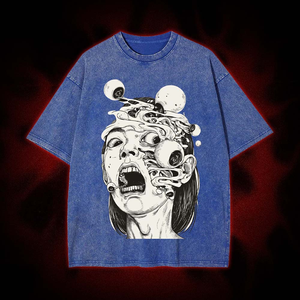 Melting Gaze Washed Tshirt