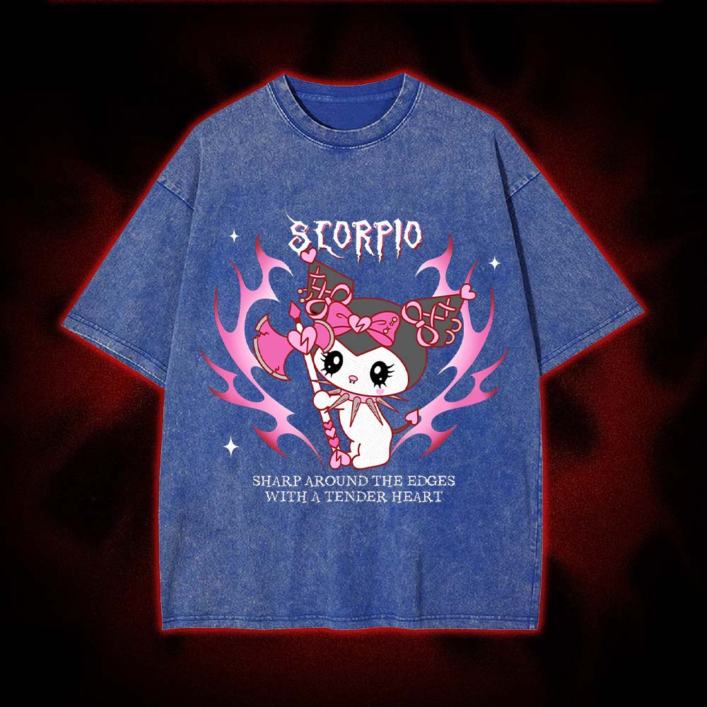 Sharp Edges, Soft Heart Washed Tshirt