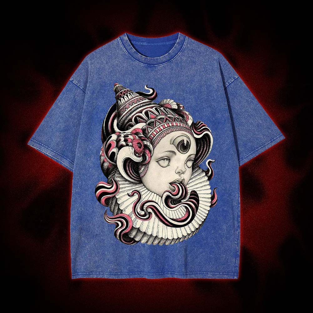 Third Eye Jester Washed Tshirt
