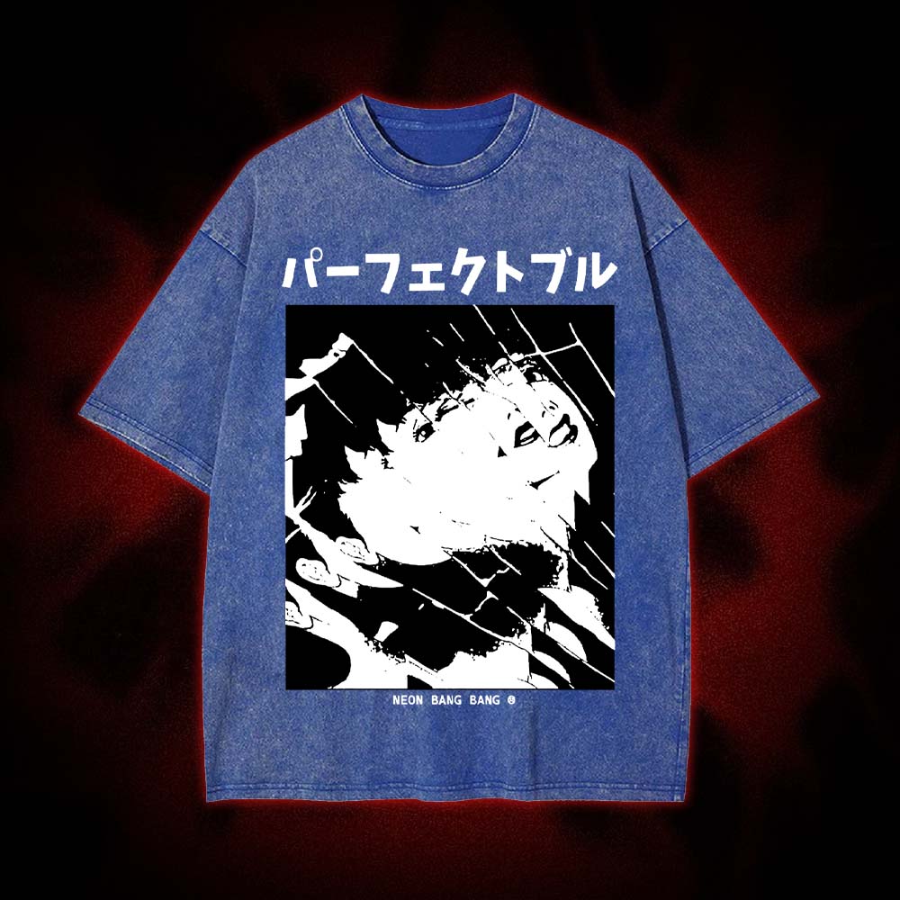 Fractured Reflections Washed Tee