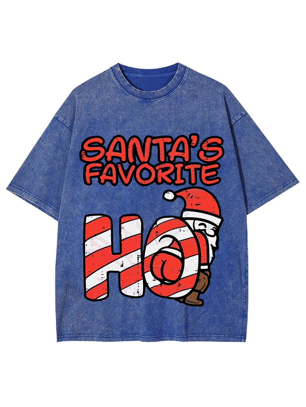 Santa's Favorite Washed Tshirt