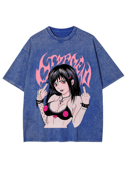 CyberDoll Rebellion Y2K Washed Tee