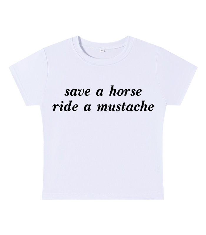  A Firm Refusal Y2K Baby Tee