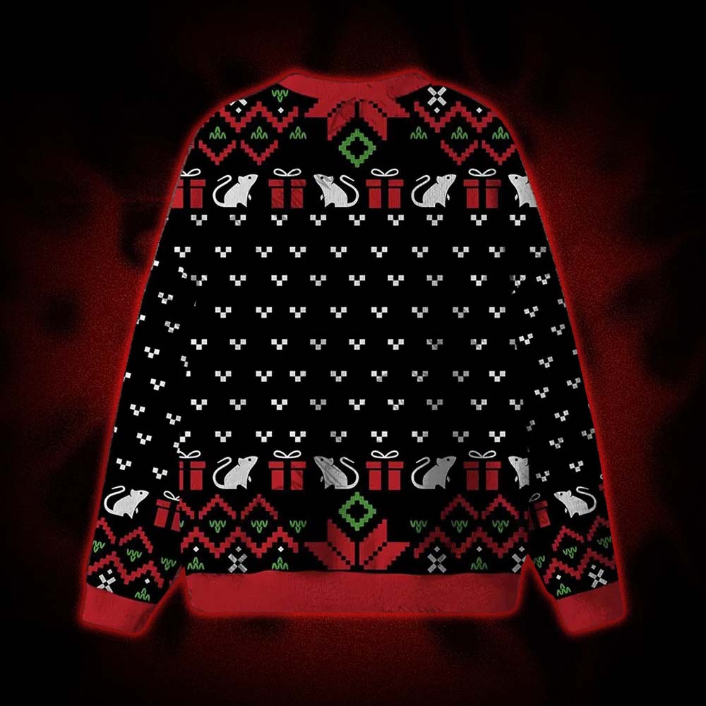 Overstimulated But Festive Ugly Sweatshirts