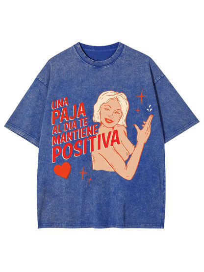 Daily Jerk, Daily Joy Y2K Washed Tee