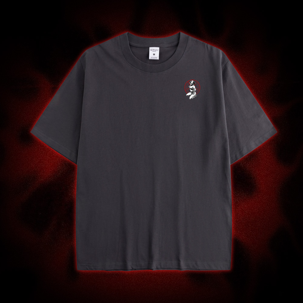 Religion Makes Me Gag Double Sided Print Washed Tshirt