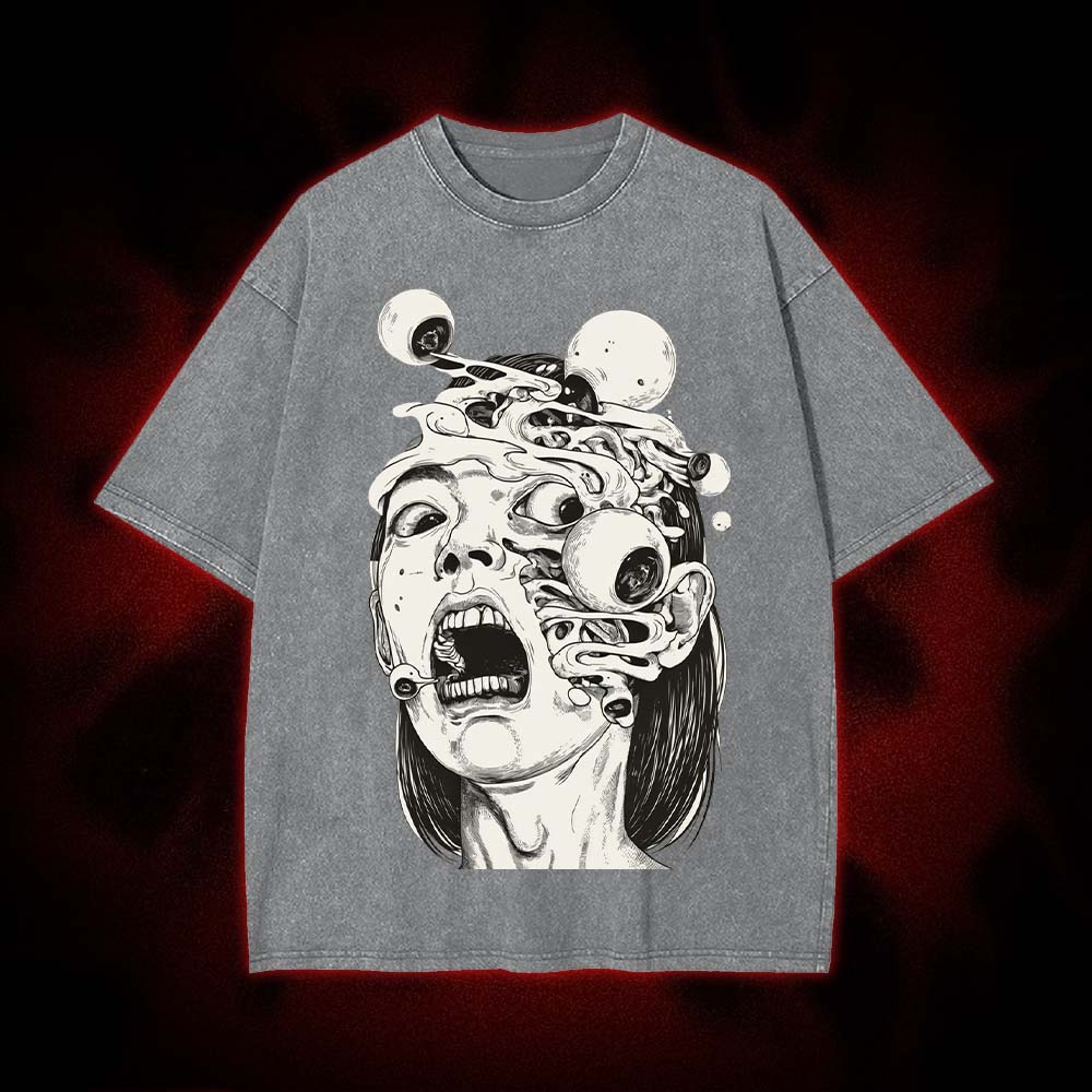 Melting Gaze Washed Tshirt