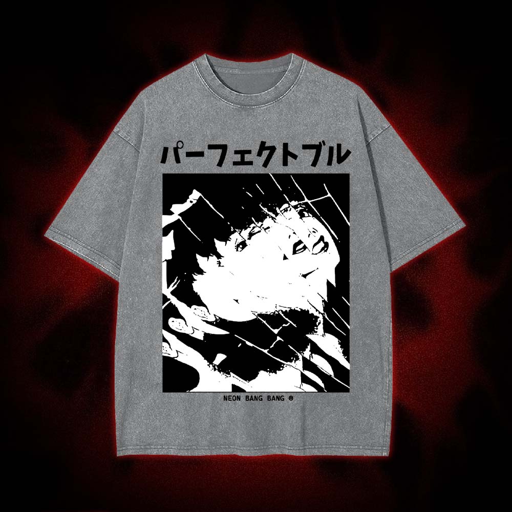 Fractured Reflections Washed Tee