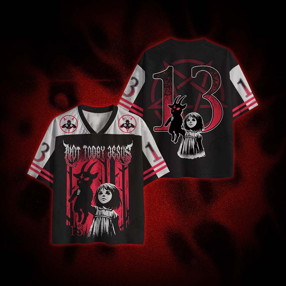 Not Today Jesus Mesh Jersey