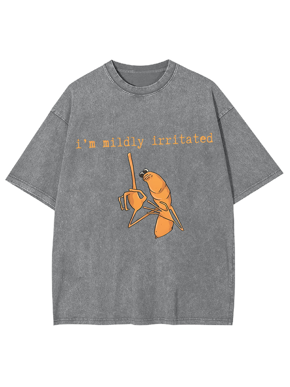 I'm Mildly Irritated Washed Tshirt