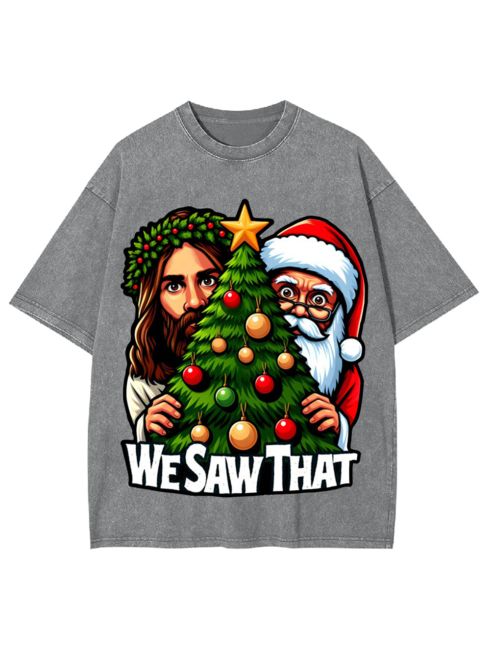 We Saw That Washed Tshirt